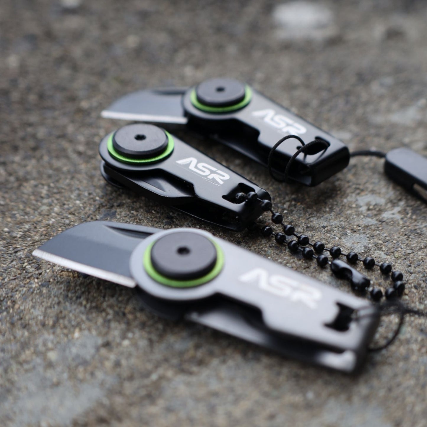 ASR Tactical 2.25 Inch Small Zipper Stainless Steel Folding Pocket Knife EDC Gear Survival Tools, Titanium Grey