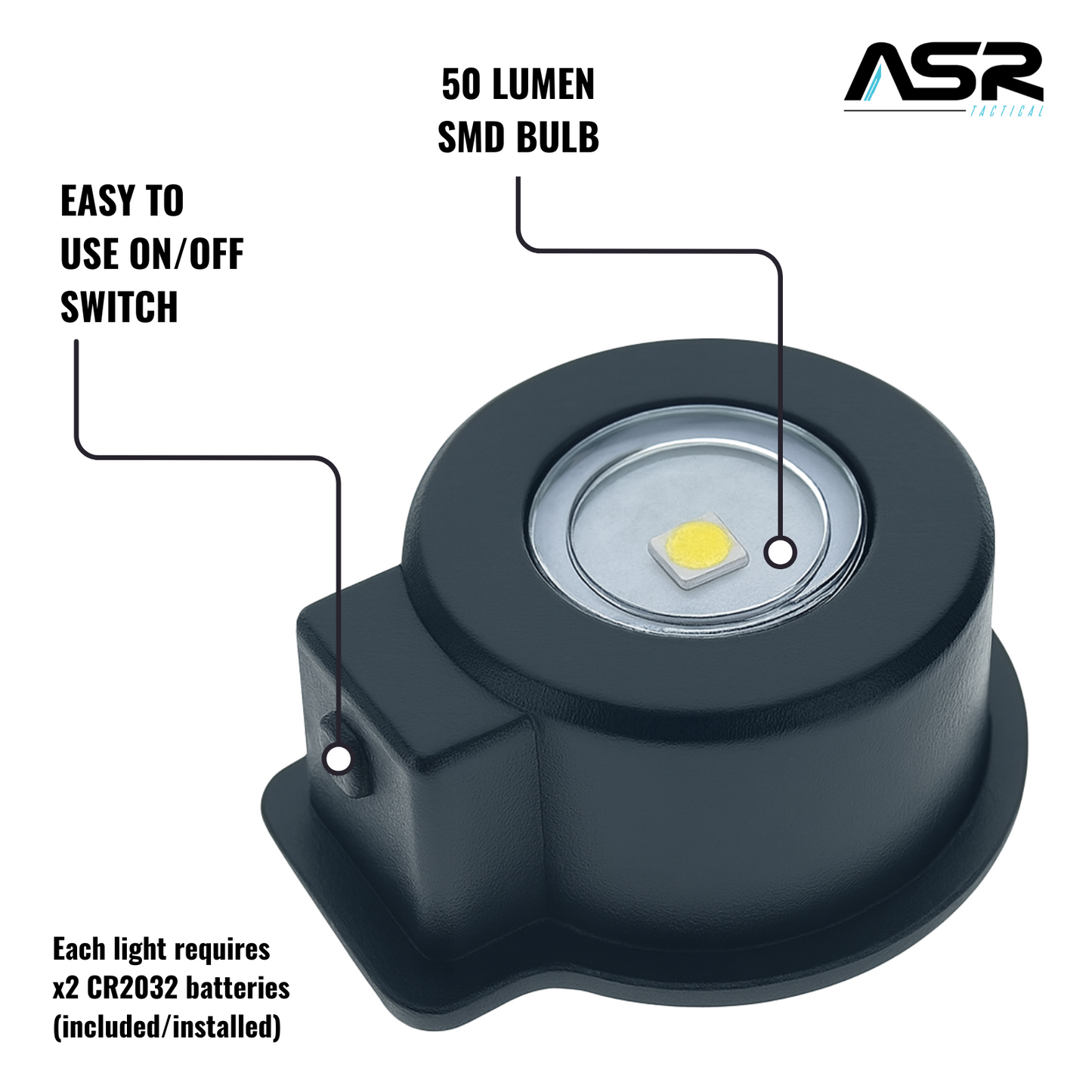Mini Stick On LED Lights 6 Pack Battery Operated Puck Lights with Magnet and Adhesive for Camping Gear RV Tool Boxes