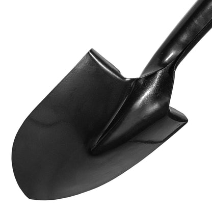 Steel spade shovel used for gold prospecting or garden escavation