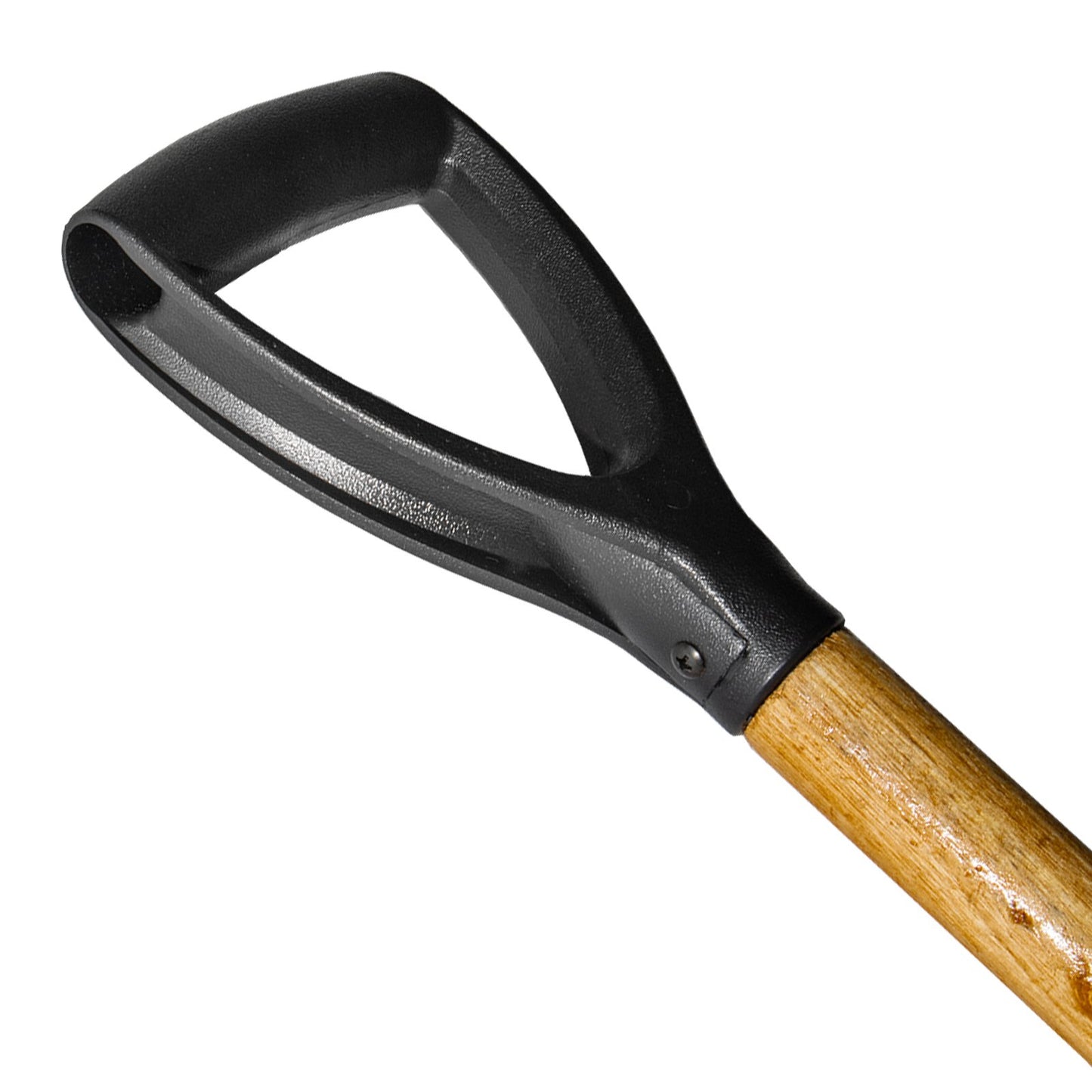 HRC Steel Shovel with Knurled Wooden Handle Gold Prospecting Equipment, 28.25 Inch