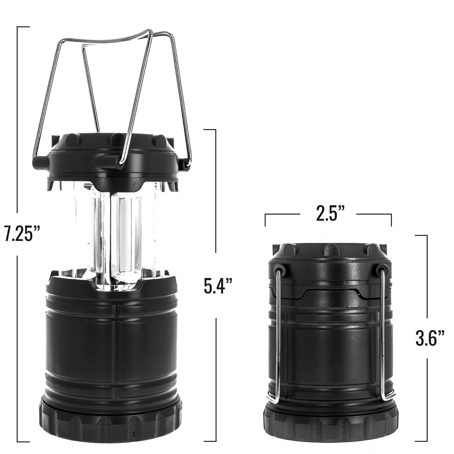 ASR Outdoor Collapsible Camping Lantern COB - Assorted Colors