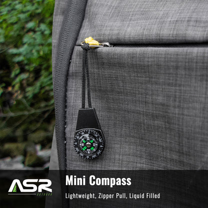 mini zipper compasses