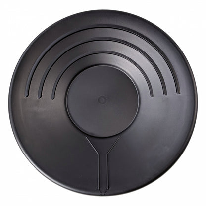 prospectors pan 14 inch riffled gold pan with water guide