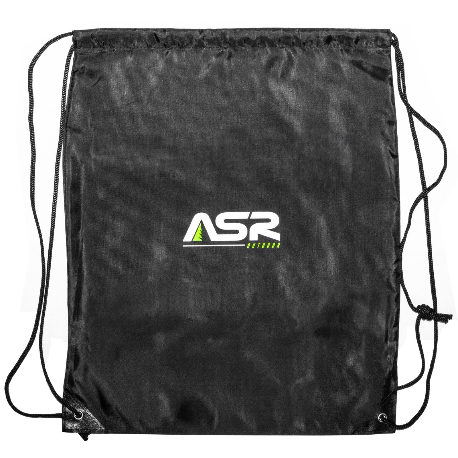 outdoor gear чемодан ASR Outdoor Black Drawstring Backpack Gym Bag Hiking Gear, 20 x 16 Inc