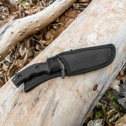 huntsman knife with serrated edge and guard csgo knife