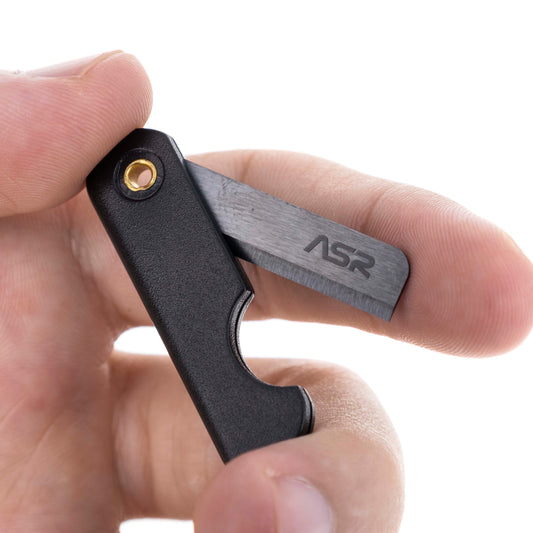 Mini Folding Ceramic Razor Blade Survival Tool EDC Gear