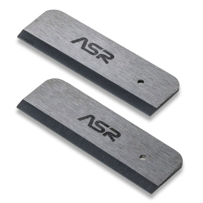 Non-metallic zirconia ceramic mini survival razor blade for everyday carry.