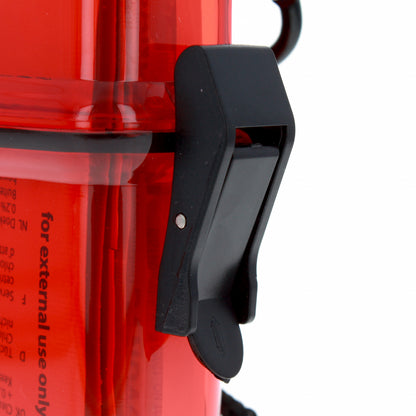 50-piece first aid kit in a waterproof plastic case for emergencies (view 4).