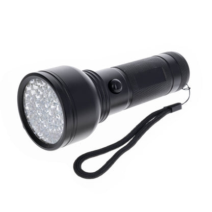395nm UV & White LED Flashlight for Rockhounding and Geology, 51 LED