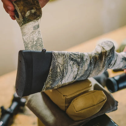 Tactical Camo Form Reusable Heavy-Duty Fabric Wrap for Hunting - Desert Digital