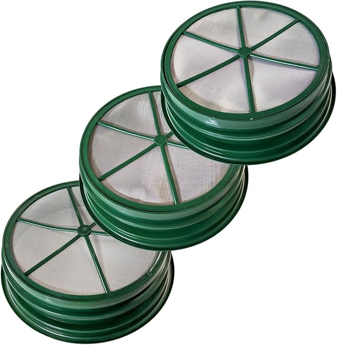 Stackable 5 Gallon Classifier Screens Sifting Sieves Gold Prospecting ...