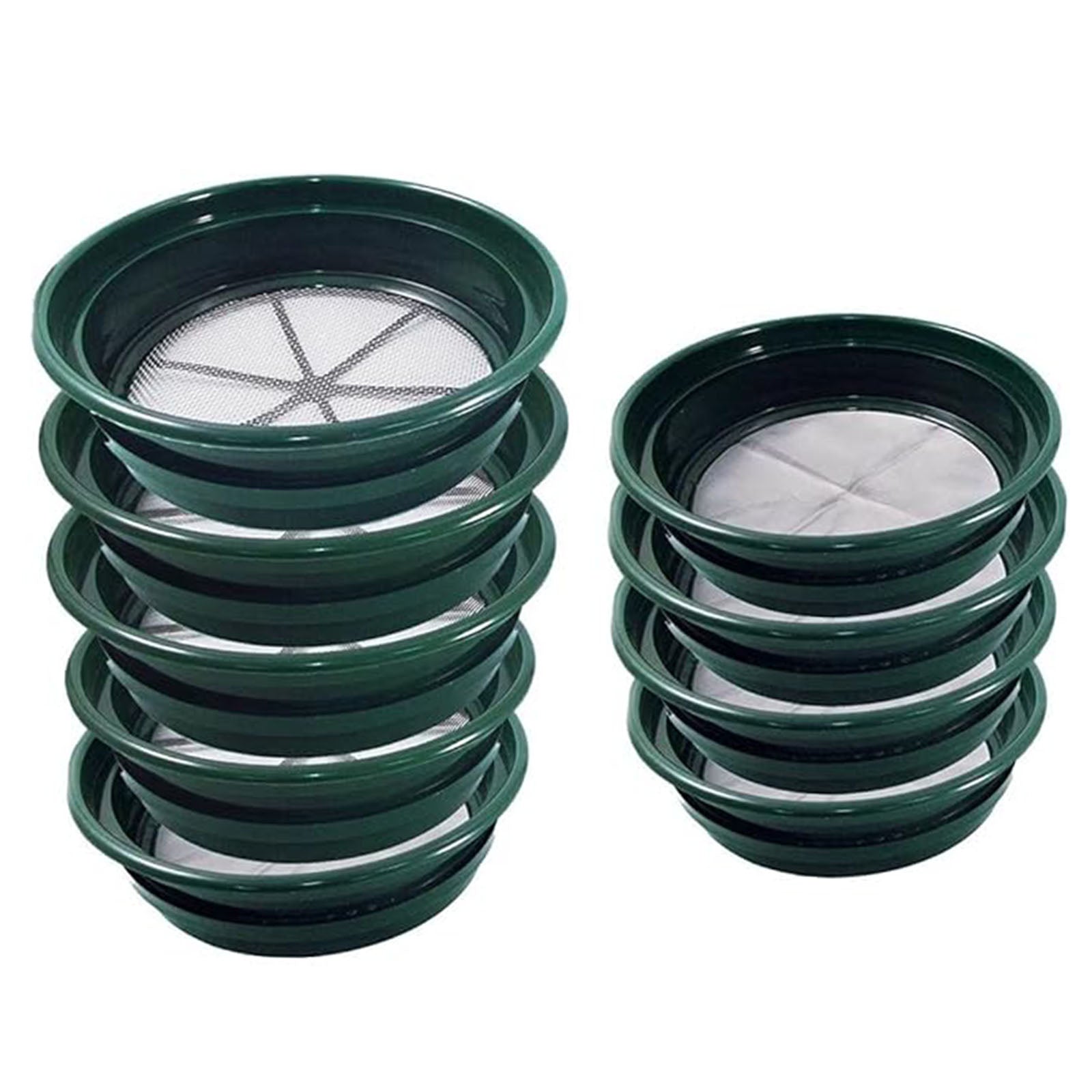 Stackable 5 Gallon Classifier Screens Sifting Sieves Gold Prospecting ...