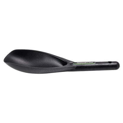 prospecting sand scooper made of heavy duty plastic and compatible with gravel, sand, and dirt