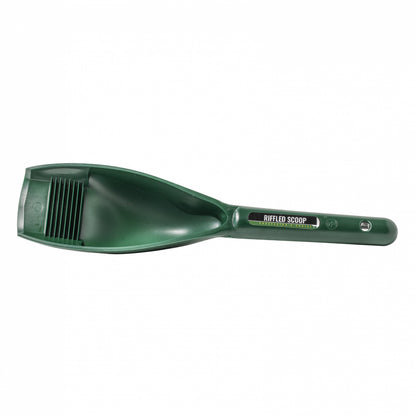 gold rush proscpecting sand scoop with riffled edge
