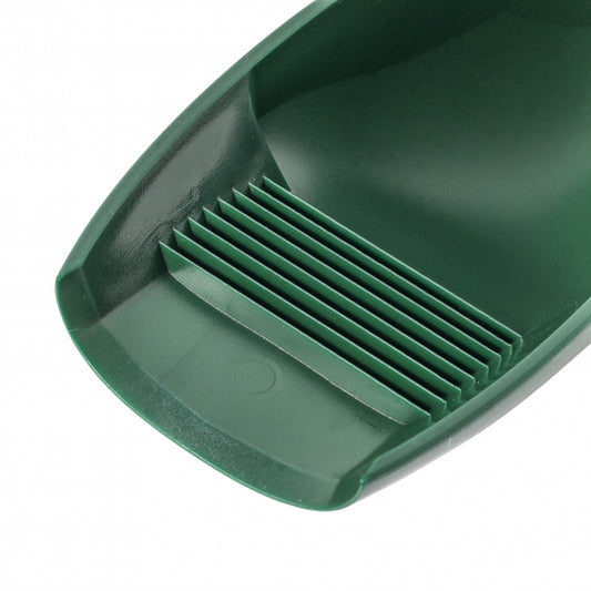 gold rush proscpecting sand scoop with riffled edge