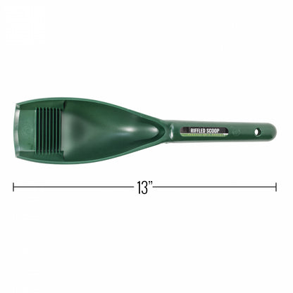 gold rush proscpecting sand scoop with riffled edge