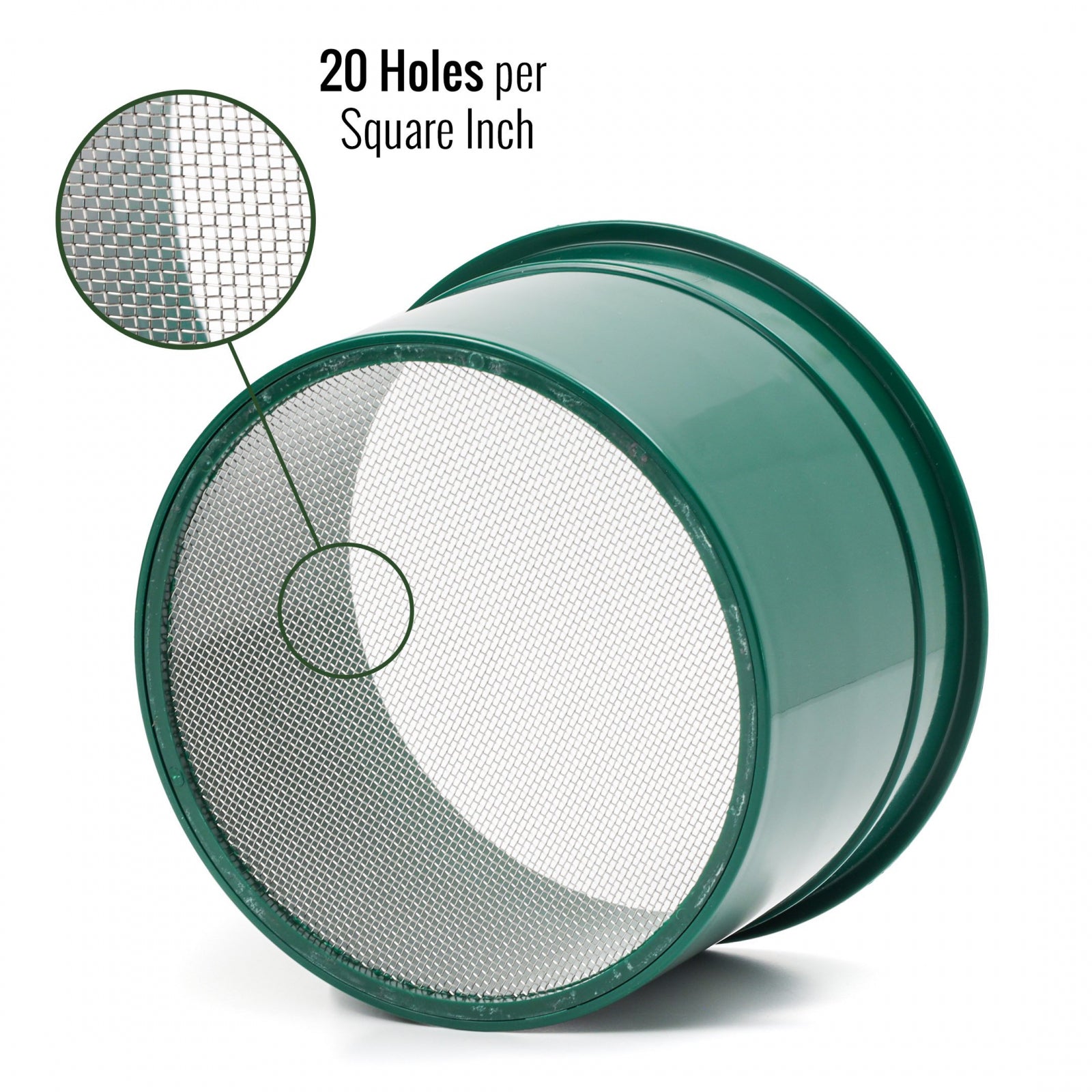 Stackable Classifer Mini Stackable 5.5 Inch Classifier Screen Sifting Sieves, Assorted Sta ...