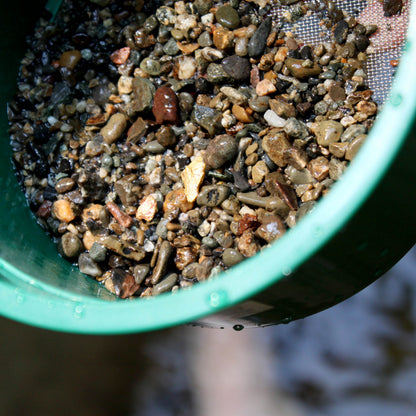 gold panning with mini classifiers