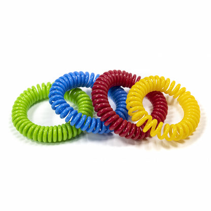 Natural citronella mosquito repellent wristband bracelet (view 4).