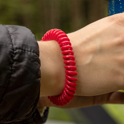 Natural citronella mosquito repellent wristband bracelet (view 6).
