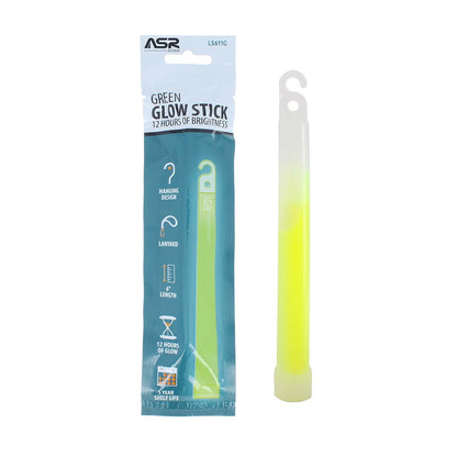 6-inch high-visibility emergency glow stick light for emergency kits.
