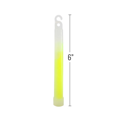 emergency glow sticks bright yellow for being more visible during the night