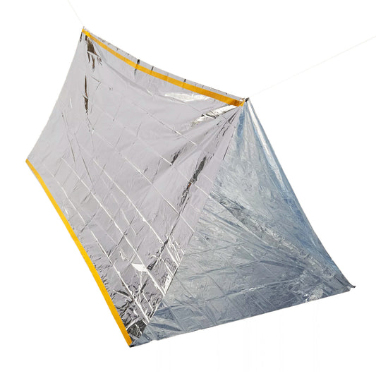 2 Person Emergency Survival Shelter Lightweight Reflective Waterproof Tent