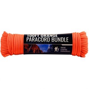 bundle of paracord 100ft multiple colors and patterns