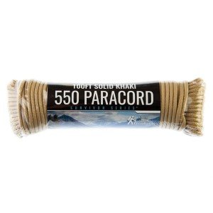 bundle of paracord 100ft multiple colors and patterns