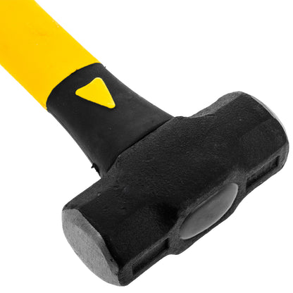 1lb Rockhounding Geology Sledge Hammer with Fiber Grip Handle, 10 Inch