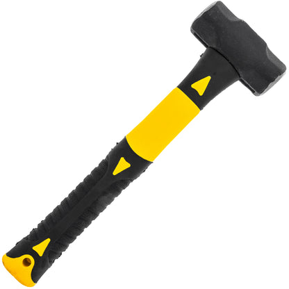 1lb Rockhounding Geology Sledge Hammer with Fiber Grip Handle, 10 Inch