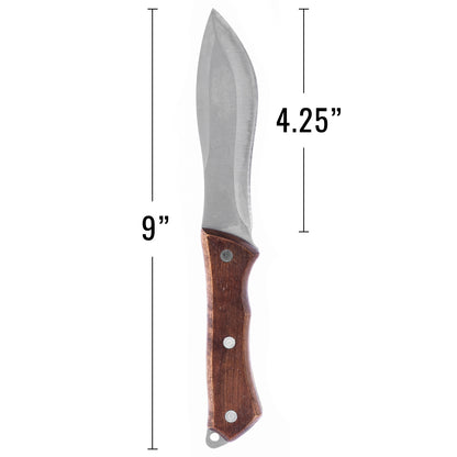 recruve knife unique blade for slicing or hunting