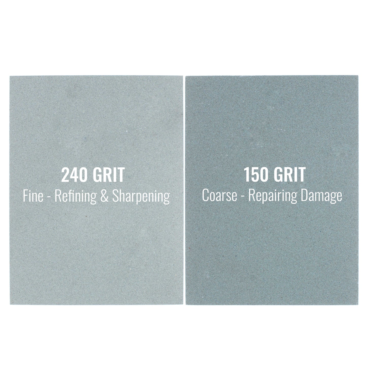 Dual Grit Knife Blade Sharpening Stones, 120/240 (2 Sizes)