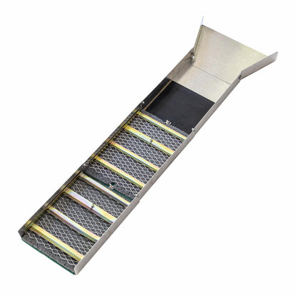 collapsible folding 50 inch sluice box gold prospecting lightweight equipment