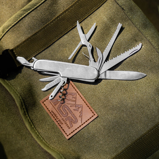 multi-tool pocket knife for outdoor camping survival edc
