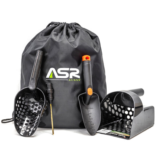 5pc Metal Detecting Tools Kit with Drawstring Backpack (3 Colors)