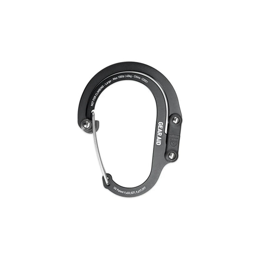 HEROCLIP Carabiner Clip and Hook (Large) for Camping, Backpack, and Garage