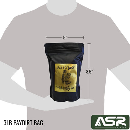 size of paydirt bag