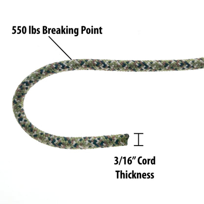 how strong is paracord how thick is paracord