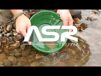 ASR Outdoor Beginner Gold Panning Kit with 1LB Guaranteed Gold Paydirt (3 Colors), 6pc product video