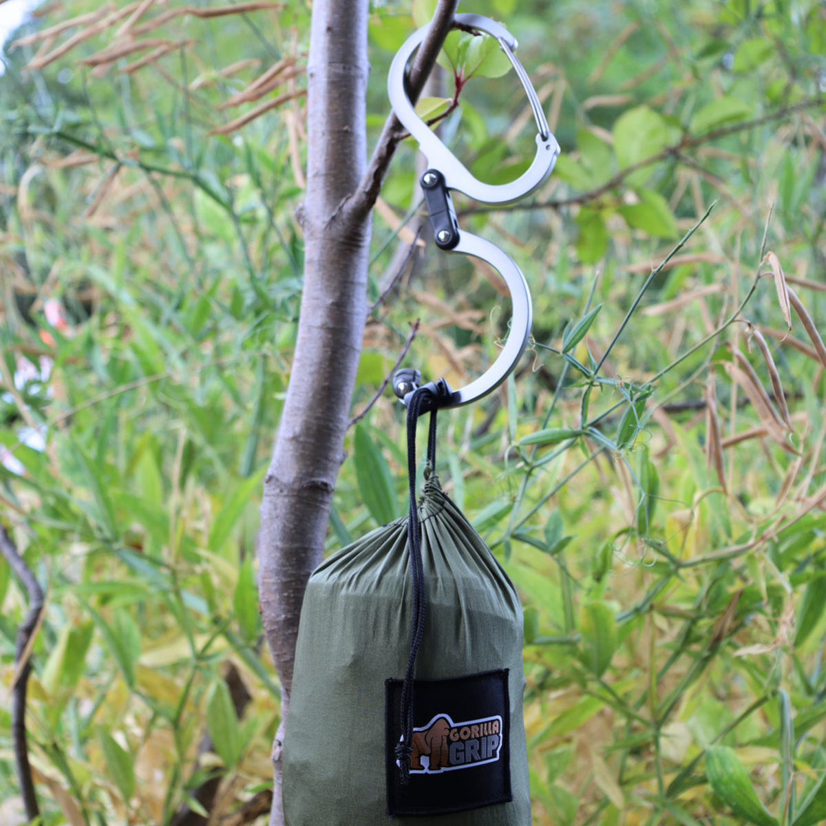 HEROCLIP Carabiner Clip and Hook for Camping, Backpack and Garage by Gear Aid (LARGE)