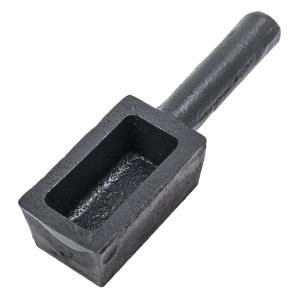 Cast Iron Gold Ingot Mold for Gold Bar Casting & Precious Metal Refining (2 Sizes)